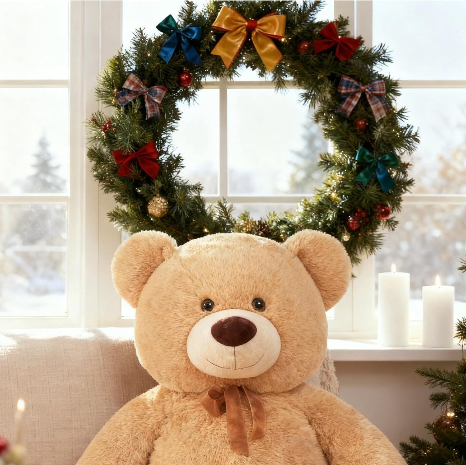 Toys Studio 47 Inch Big Teddy Bear Giant Stuffed Animal for Girls