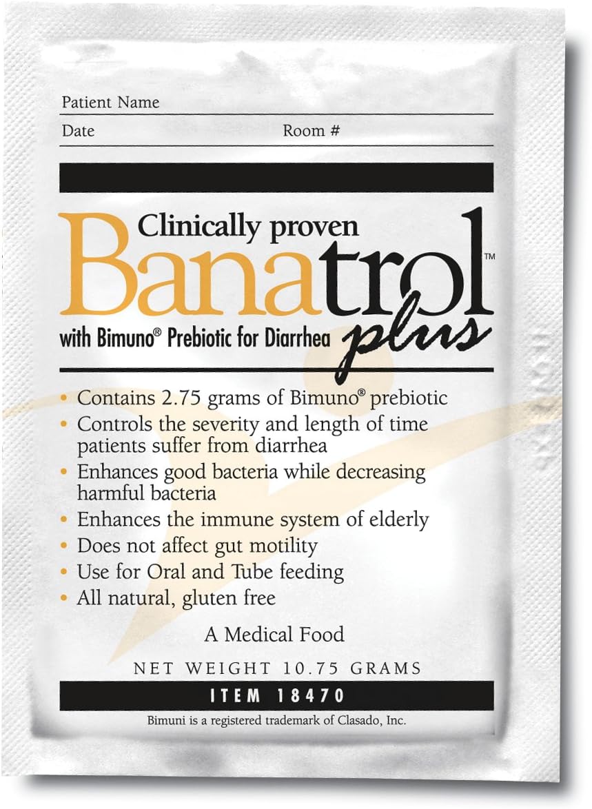 National Nutrition Inc Banatrol Plus with Prebiotic Anti, Diarrhea, Nni18470, 1 Pound