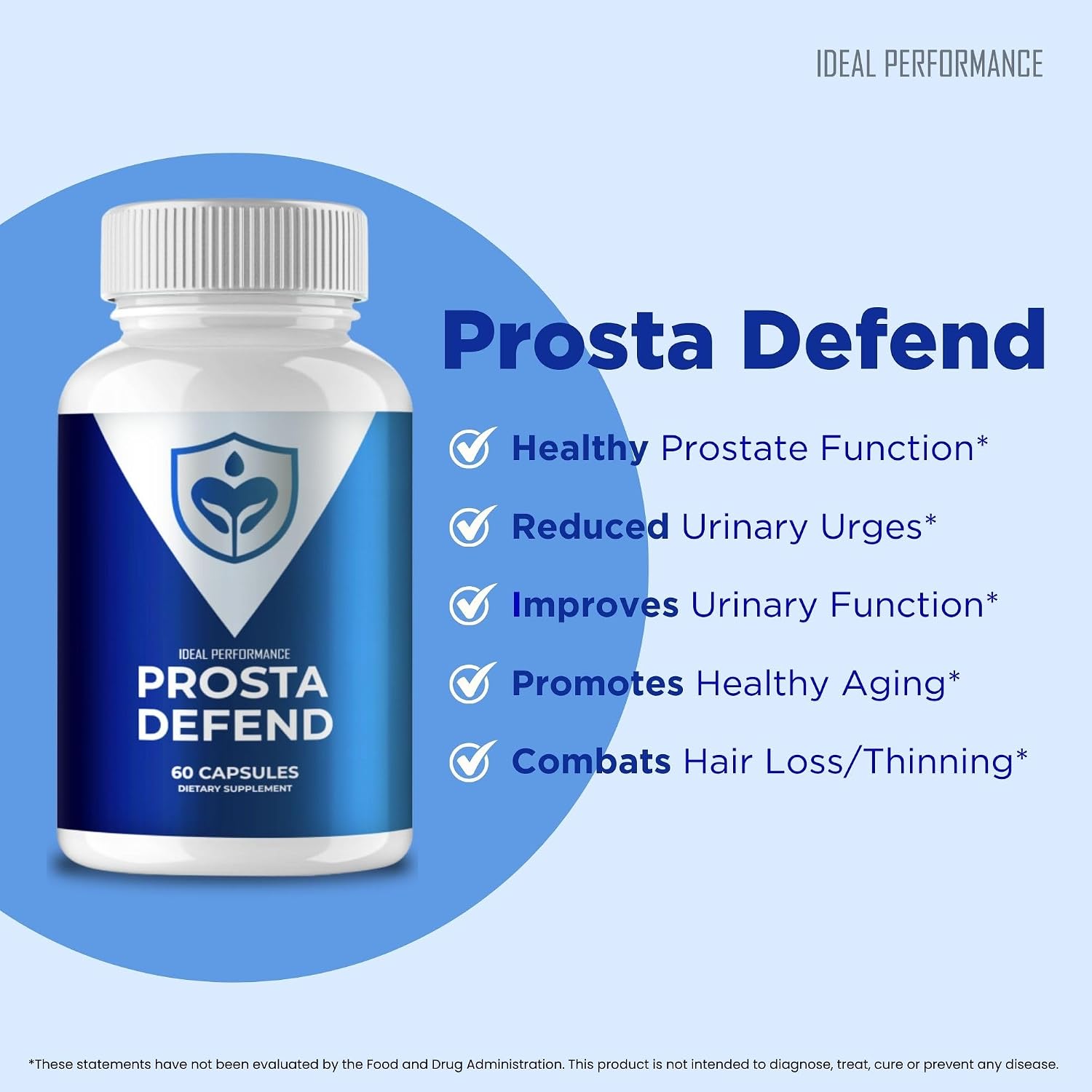 Prosta Defend Capsules, Advanced ProstaDefend Prostate Health Supplement Pills