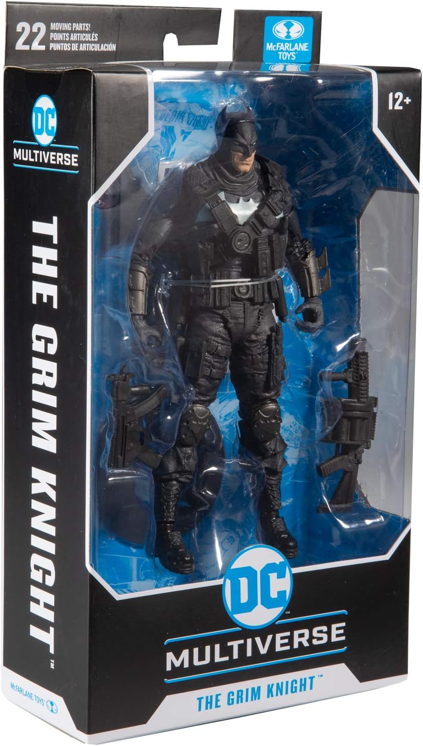 McFarlane Toys DC Multiverse Dark Nights: Metal The Grim Knight 7"" Action Figure, Multicolor (15412-2)
