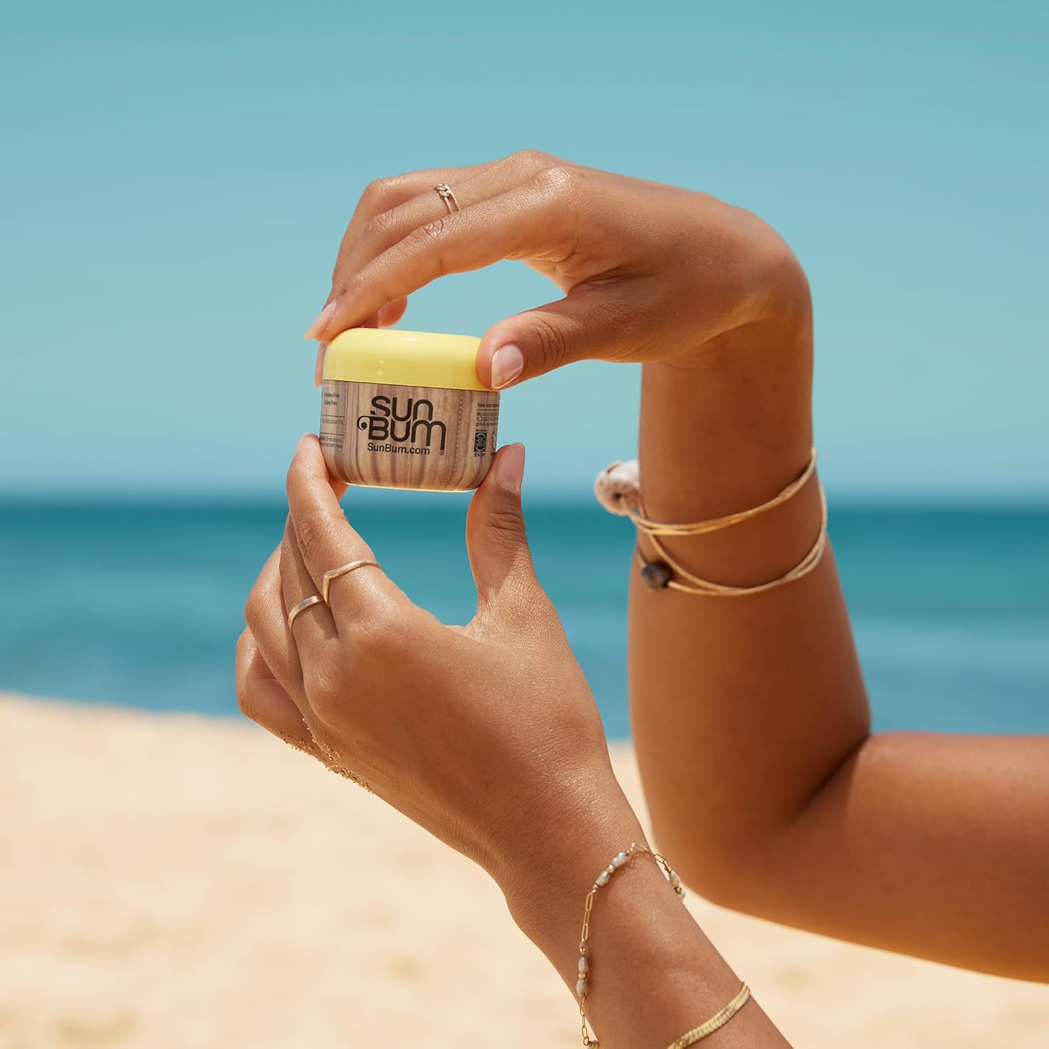 Sun Bum SPF 50 Face Cream Sunscreen with Zinc Oxide - Travel Size, 1 oz | Broad Spectrum Moisturizing Facial Sunscreen with Vitamin E, Hawaii 104 Act Compliant (Without Octinoxate & Oxybenzone)