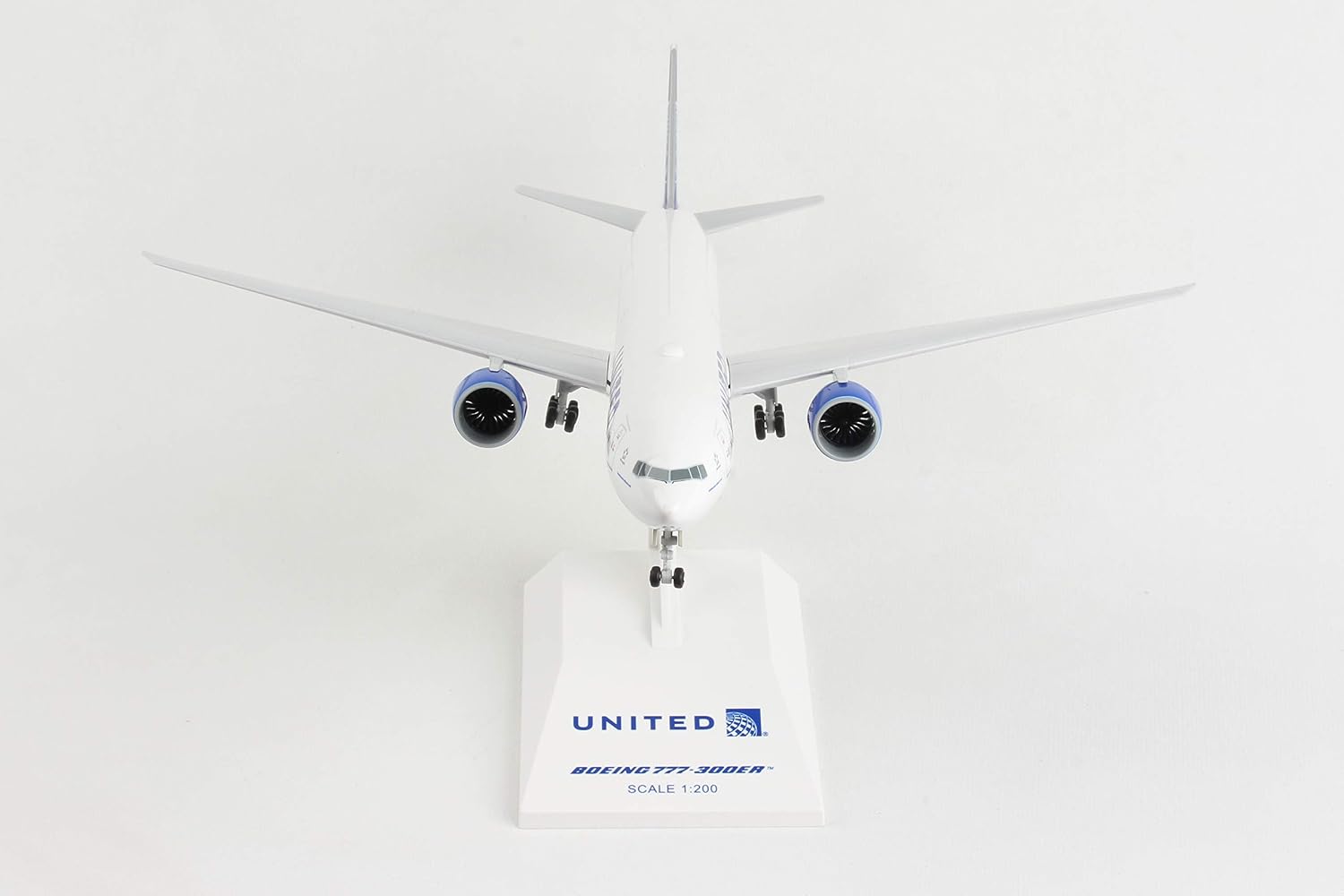 SkyMarks American Airlines Boeing 777-300 1/200 Airplane Model Kit – New Livery Highly Detailed Snap-Fit Collectible with Display Stand for Adult Collectors Ages 14+