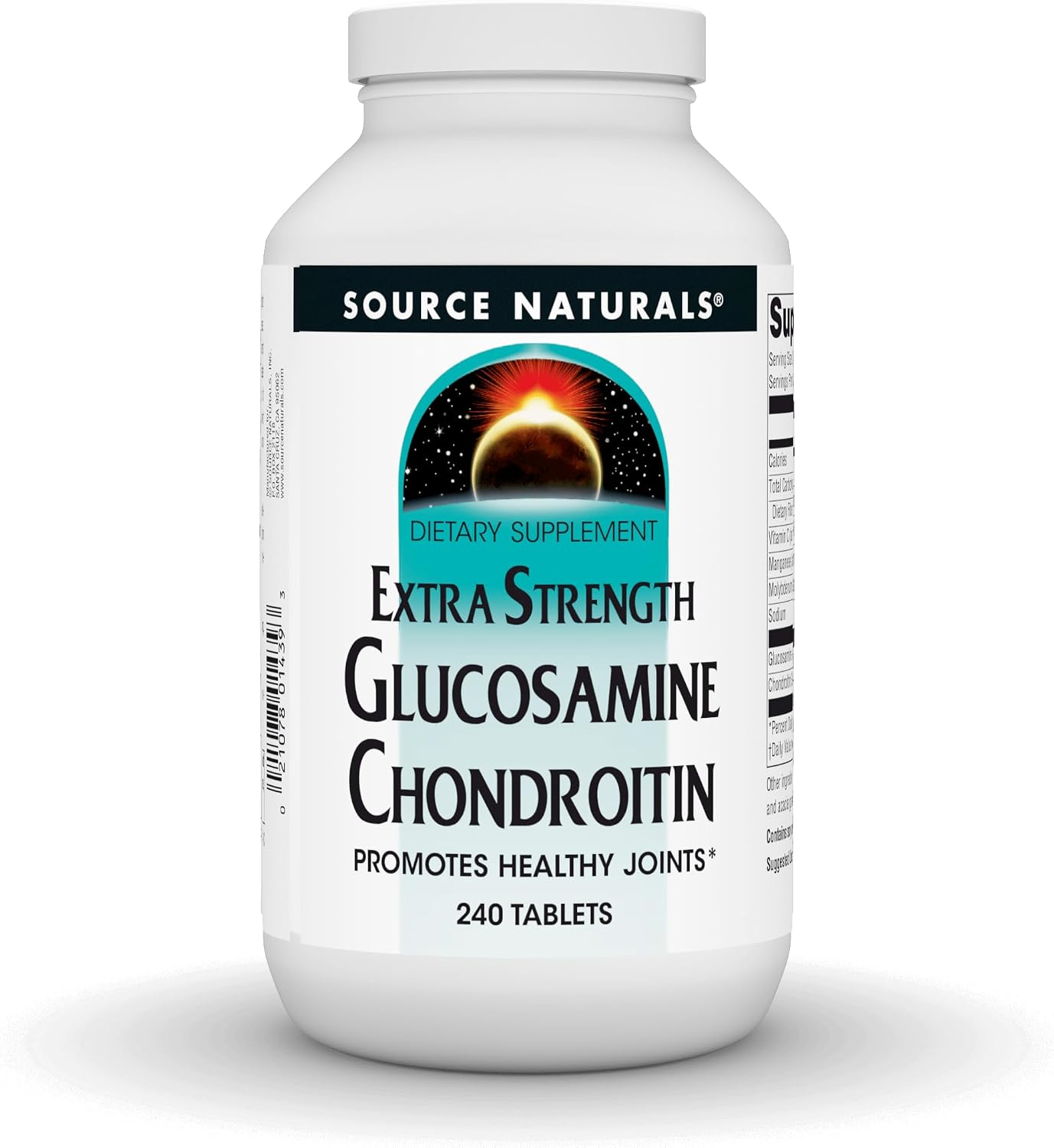 Source Naturals Extra Strength Glucosamine Chondroitin, 120 Tablets | Promotes Healthy Joints*