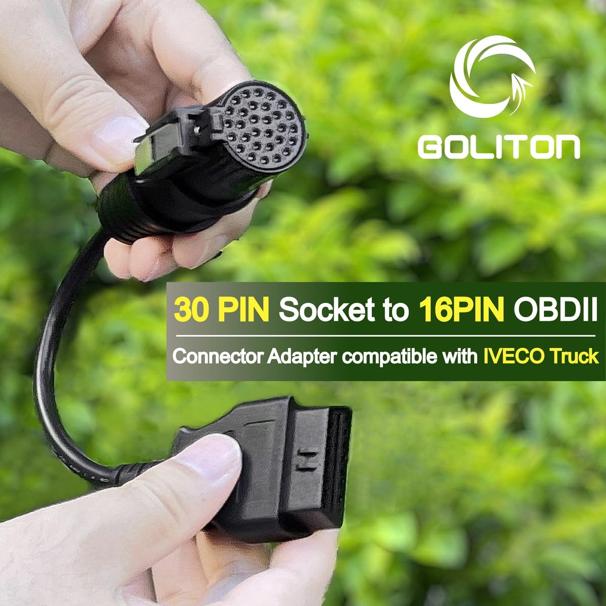 OBD OBD2 16 Pin Connector Diagnostic Adapter Cable Compatible for BMW 20 Pin