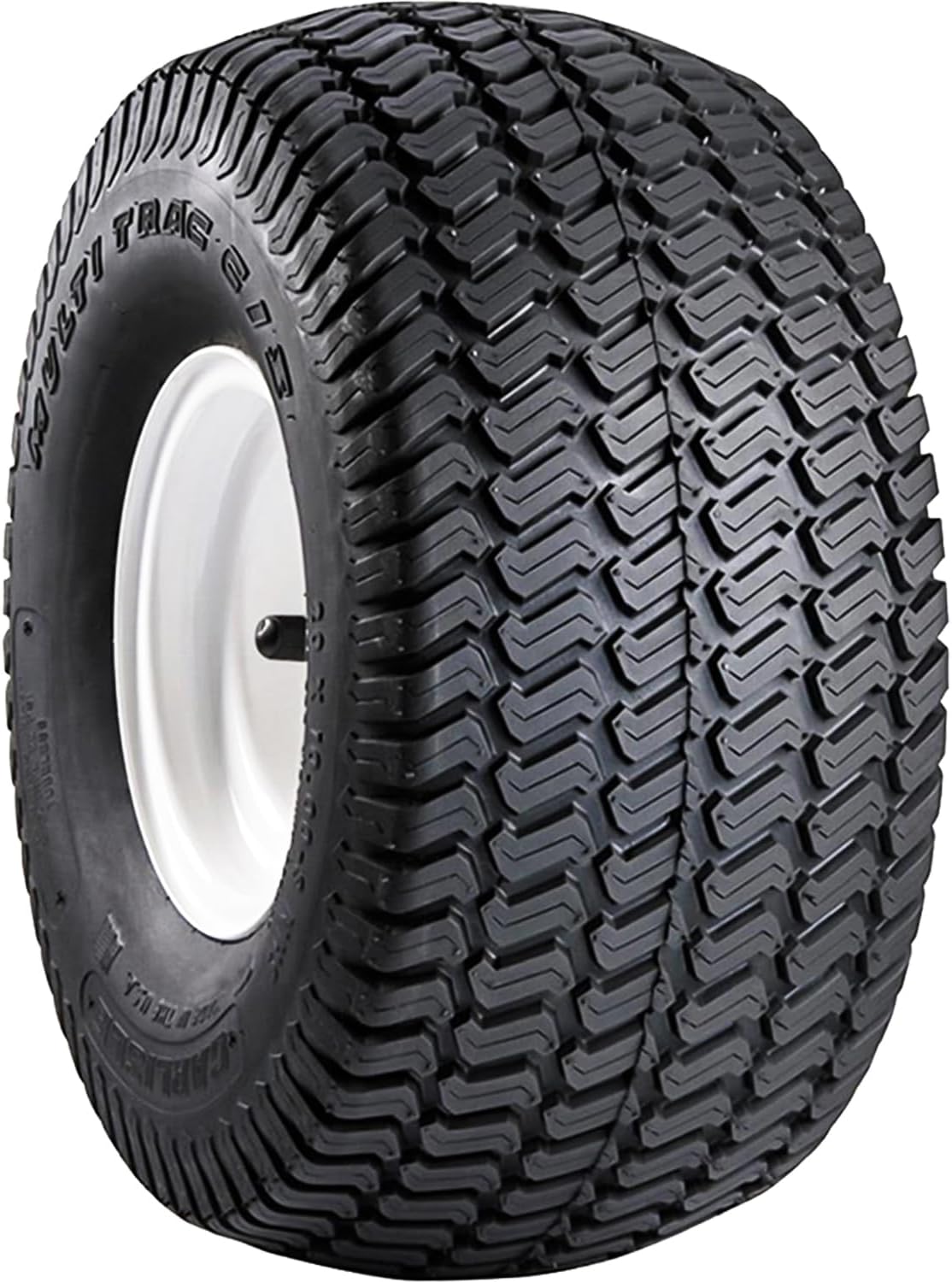 Carlisle Multi-Trac C/S 25X8.50-14 90A4 B | Lawn Mower & Garden Tractor All Season Traction 90A3 Rated 4 Ply Bias Construction Black Sidewall Tire