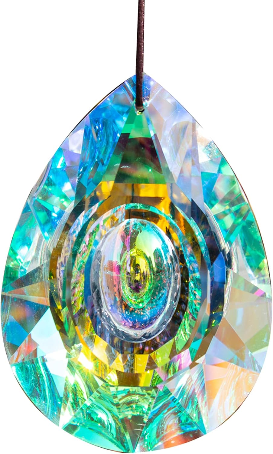 89mm/3.5in Hanging Chandelier Crystals Prism for Window Suncatchers Rainbow