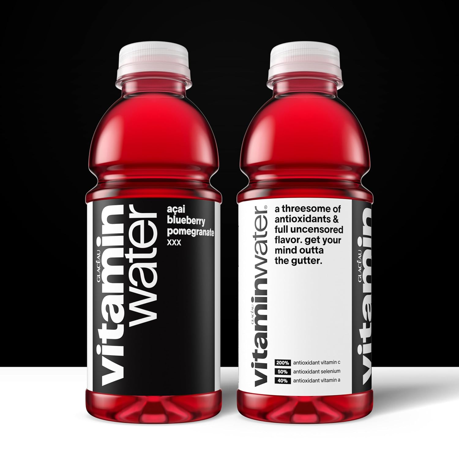 vitaminwater Refresh Tropical Mango, Flavored Water Beverage Bottles, 20 fl oz, 12 Pack