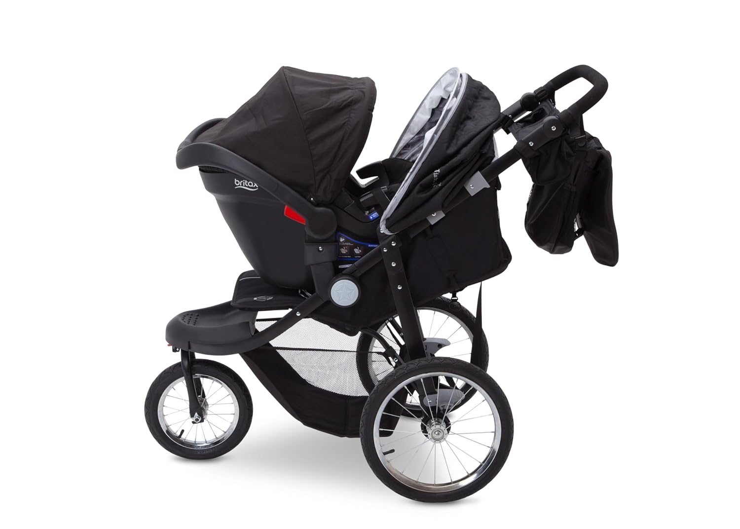 Jeep Cross-Country Sport Plus Jogging Stroller by Delta Children, Charcoal Galaxy