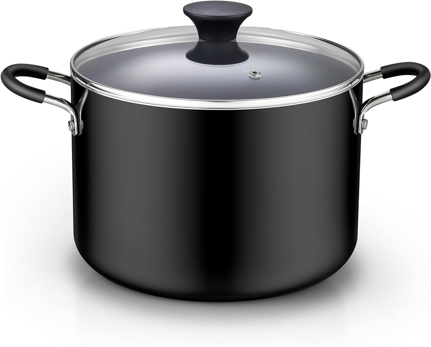 Cook N Home 10.5 Quart Non Stick Stock Pot with Lid, Large Pots for Cooking
