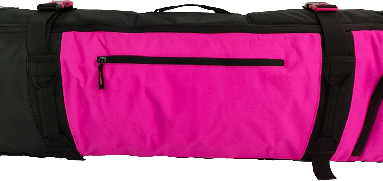 Element Equipment Wheeled Padded Ski Bag Ultimate Double - Premium High End Double Roller Travel Bag