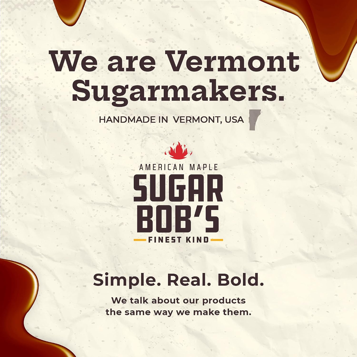Sugar Bob’s Finest Kind - Smoked Maple Syrup, 8.45 fl oz (1 pk) | Real Maple Syrup Infused with Wood Smoke, Adds Flavor to Dishes, For the Bar