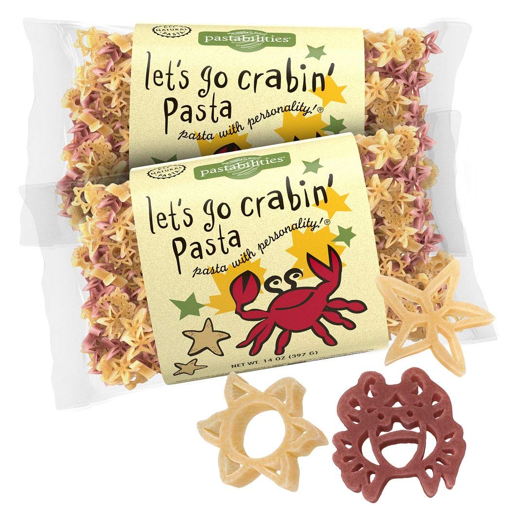 Pastabilities Fun Shaped Pasta for Kids - Black Cat Shaped - Cats and Paws Animal Theme, Non-GMO Natural Wheat Pasta, All-Natural, Kosher Certified, Made in the USA, (4 Pack, 14 Oz)