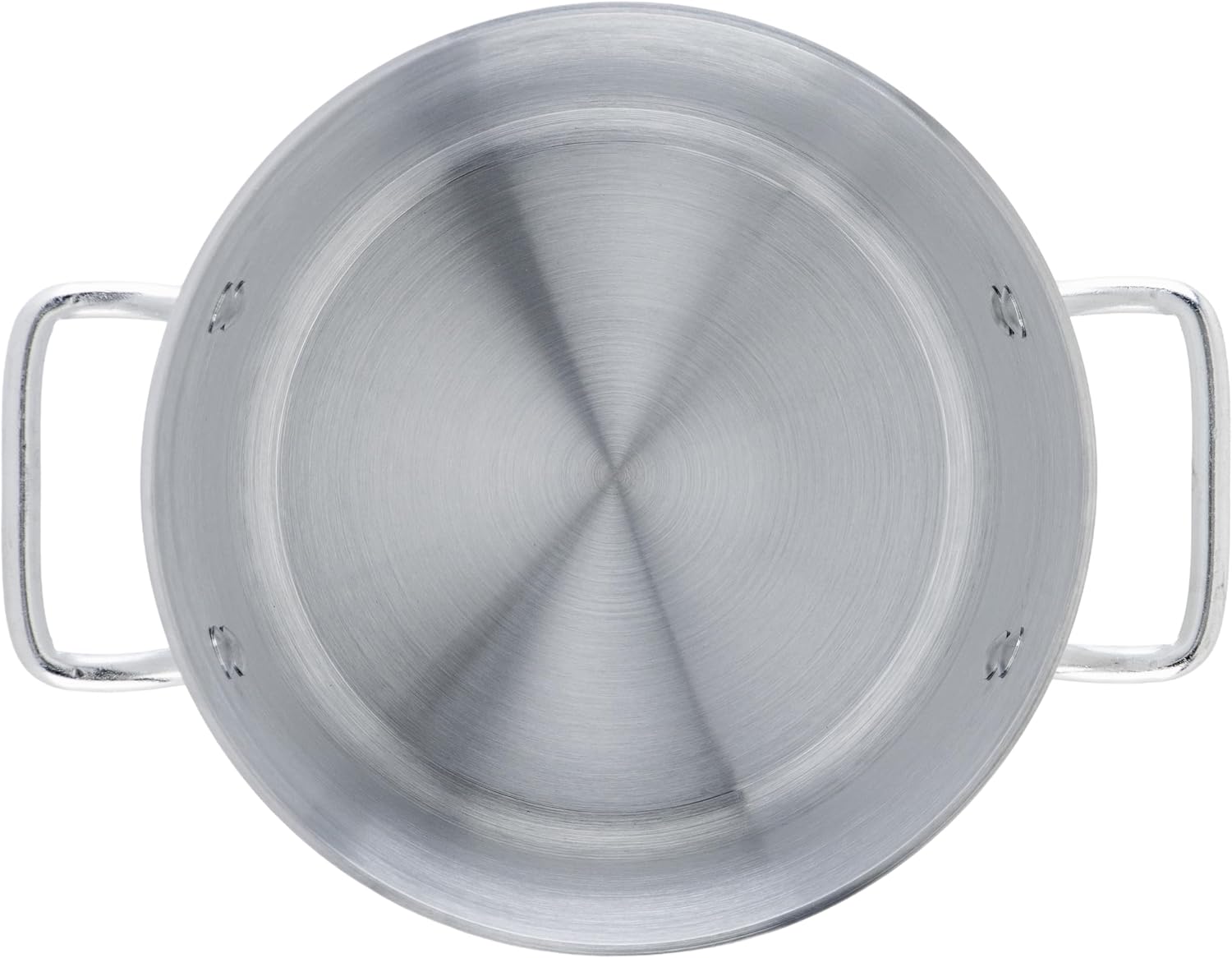 Winco 20 qt Aluminum Heavy-Duty Stock Pot | Thick walls, Riveted handles, Wide base, Great for Stocks, Soups, Pasta and Batch Cooking