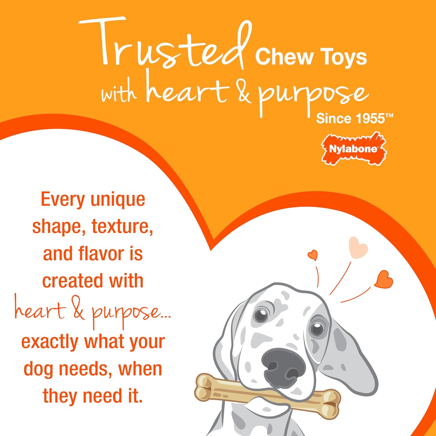 Nylabone Puppy Pacifier Chew Toy, Teething Toys for Puppies up to 25 lbs | Puppy teething toys with bacon flavor, soft material, textured nubs massage gums