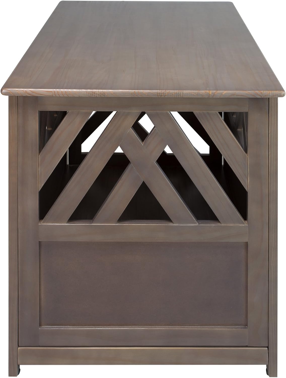 Casual Home Wooden Small Pet Crate, End Table, Espresso,19.5"W x 22.5"D x 22.5"H
