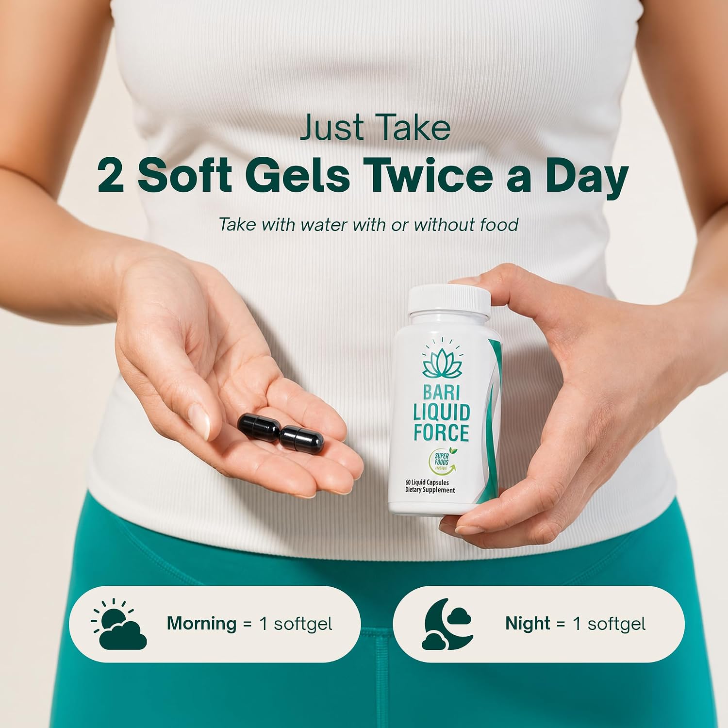 Post Bariatric Multivitamin with Iron Liquid Softgels - 60 Count