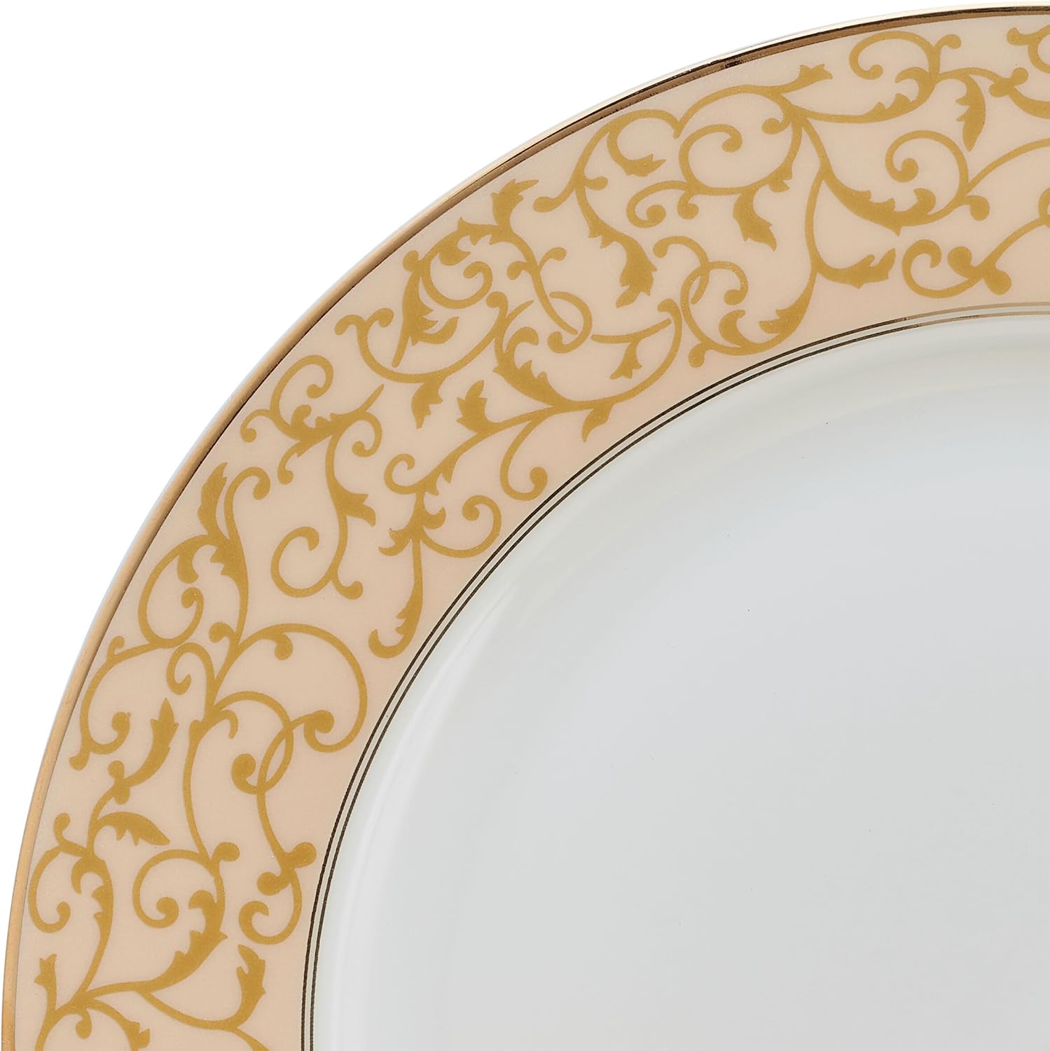 Mikasa Regent Bead 40-Piece Porcelain Dinnerware Set, Service for 8
