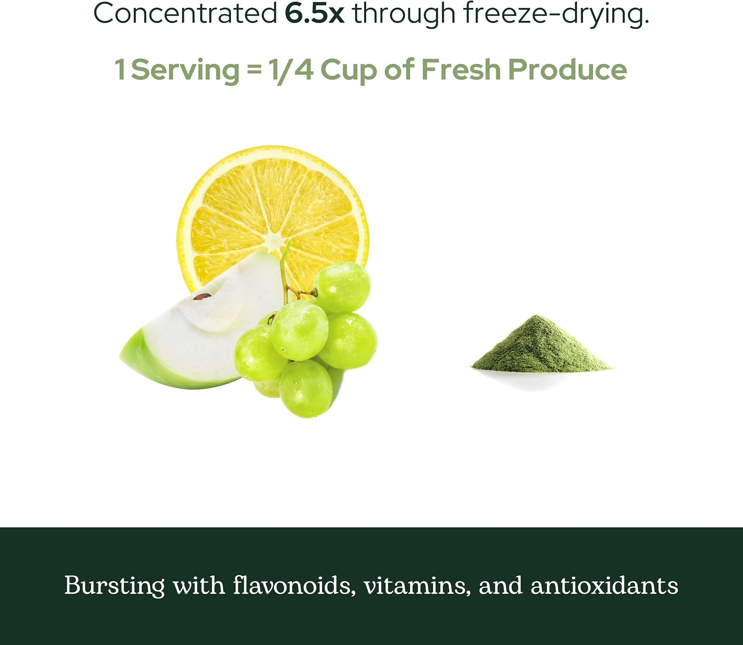 Eclectic Institute Raw Fresh Freeze-Dried Quercetin Flavonoid Complex, Whole Food Powder | 3.2 oz (90 g)