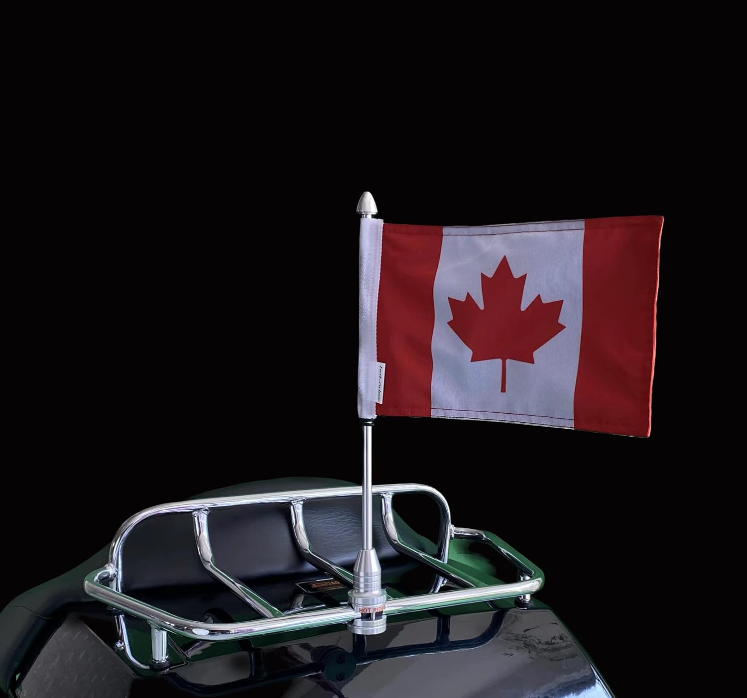 Motorcycle Flag 6 x 9 Or 10 x 15 Inch (6"X9", USA)