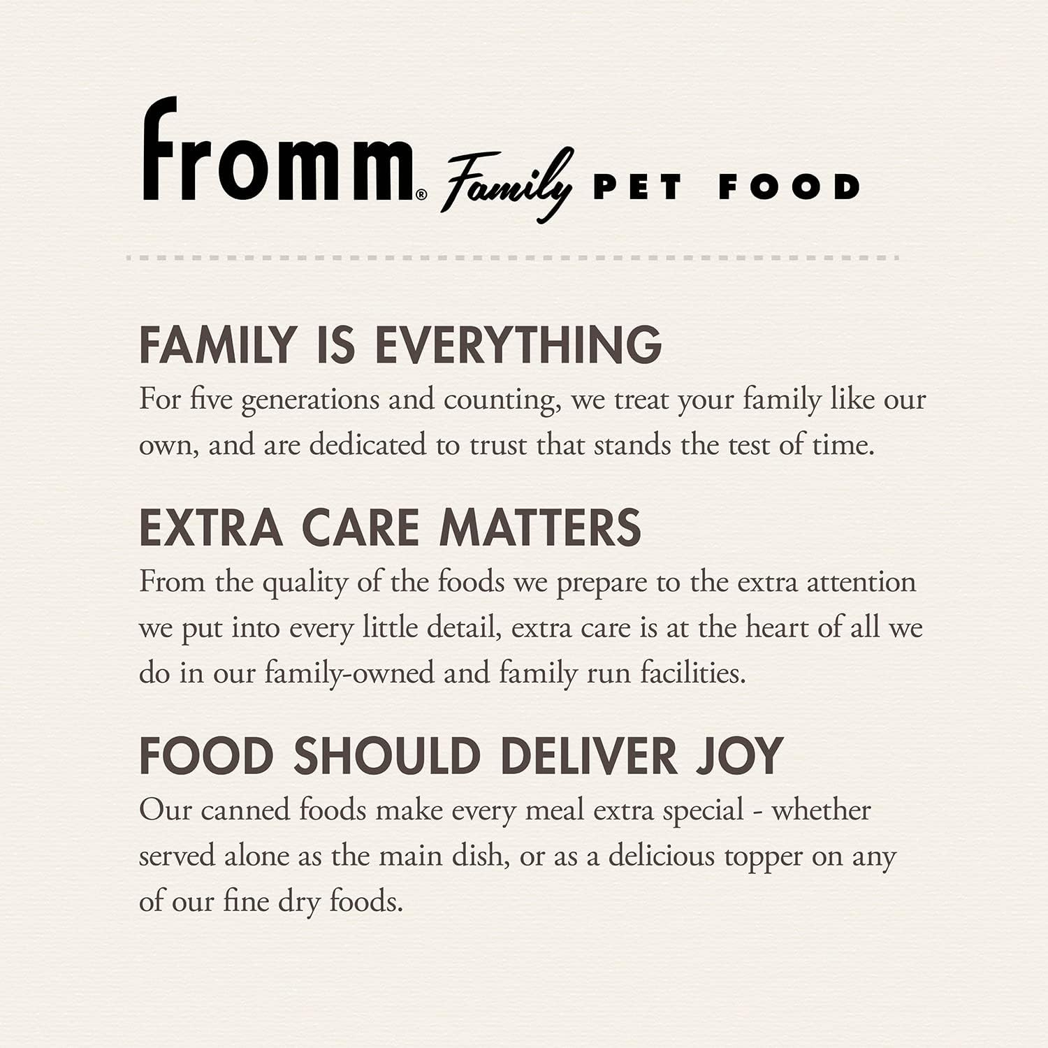 Fromm Venison & Lentil Pate Dog Food - Premium Wet Dog Food - Venison Recipe - Case of 12 Cans