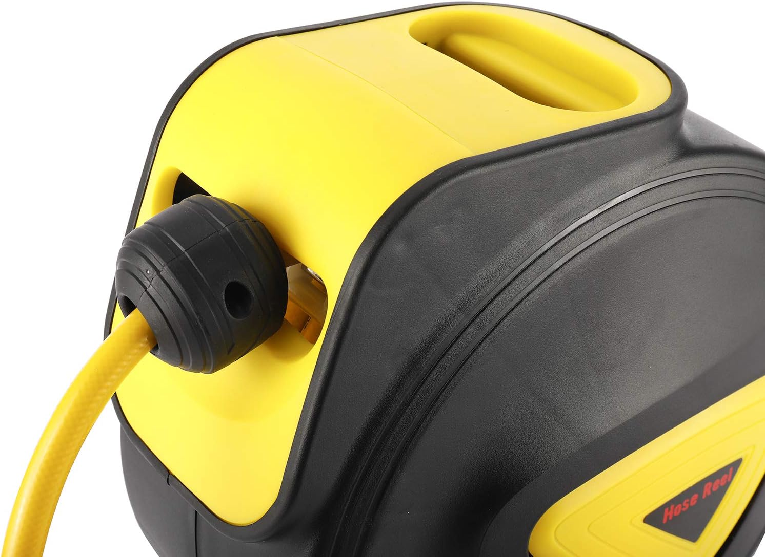 Retractable Air Hose Reel 5/16 in. x 33' ft Hose Wall Mount Tool 180 Degree Rotation