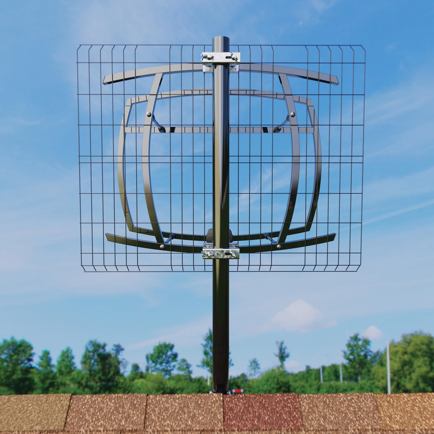 Antennas Direct ClearStream 5 Hi-VHF Outdoor TV Antenna, Multi-Directional, 65+ Mile Range, 4K 8K UHD