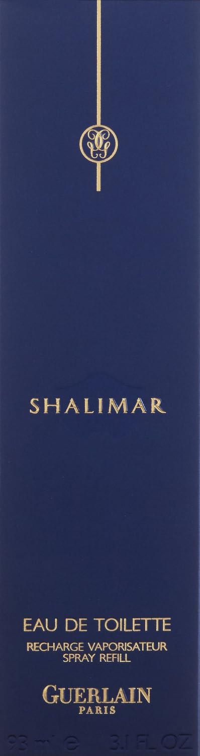Shalimar Eau de Toilette Spray Refill for Women by Guerlain 3.1 Oz / 93 Ml Refill