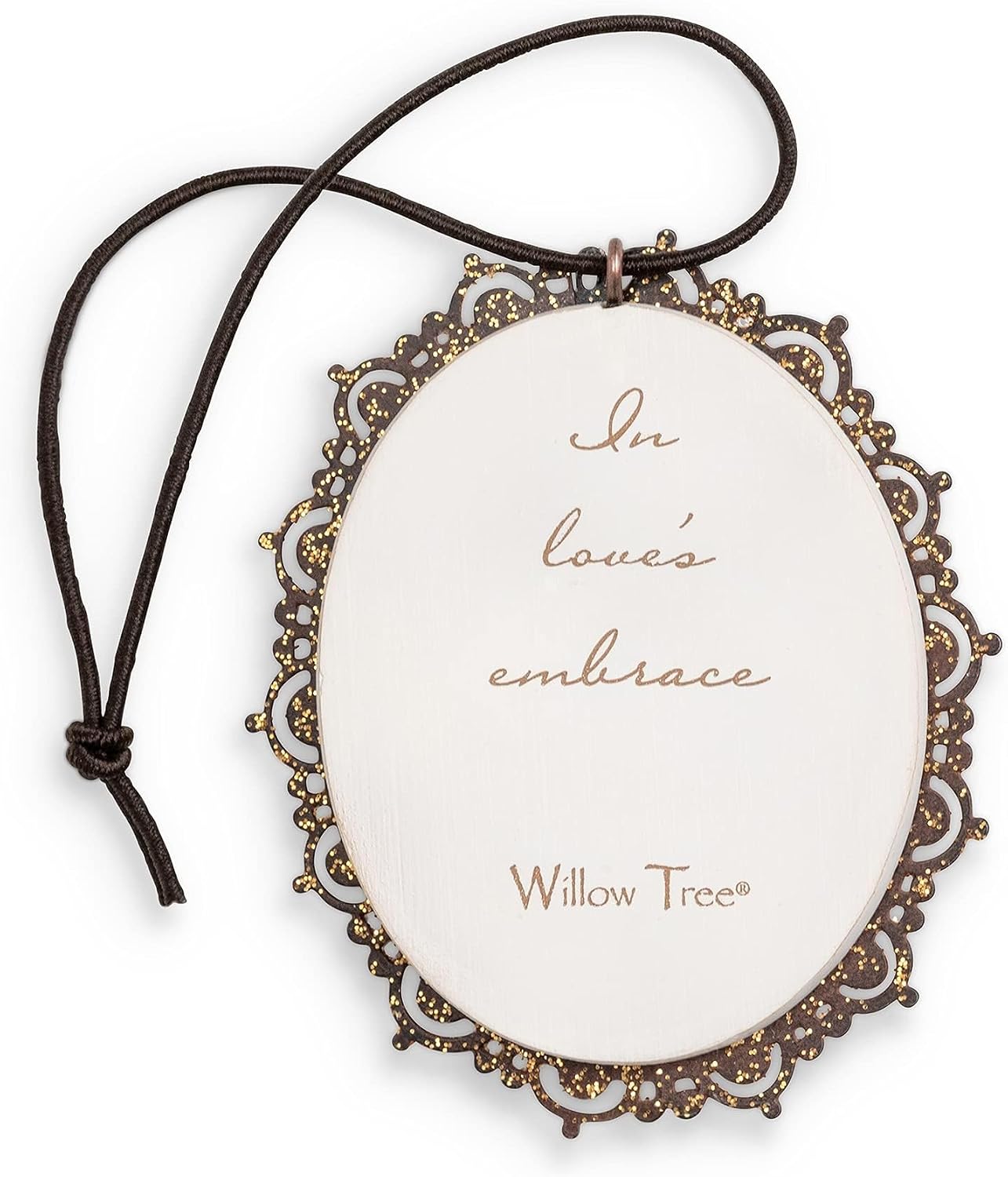 Willow Tree Holy Family, Sculpted Hand-Painted Hanging Ornament | Sentimental Keepsake Gift for Loved Ones, Cast from a Susan Lordi Original Carving, Cast Resin, Ready to Hang