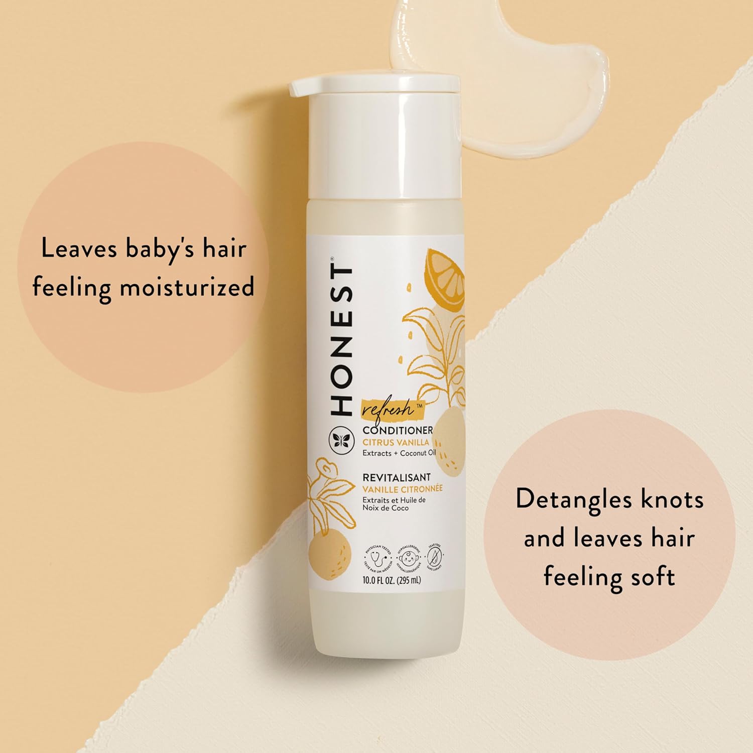 The Honest Company Shampoo, Body Wash, Conditioner, Lavender Calm, 20 fl oz