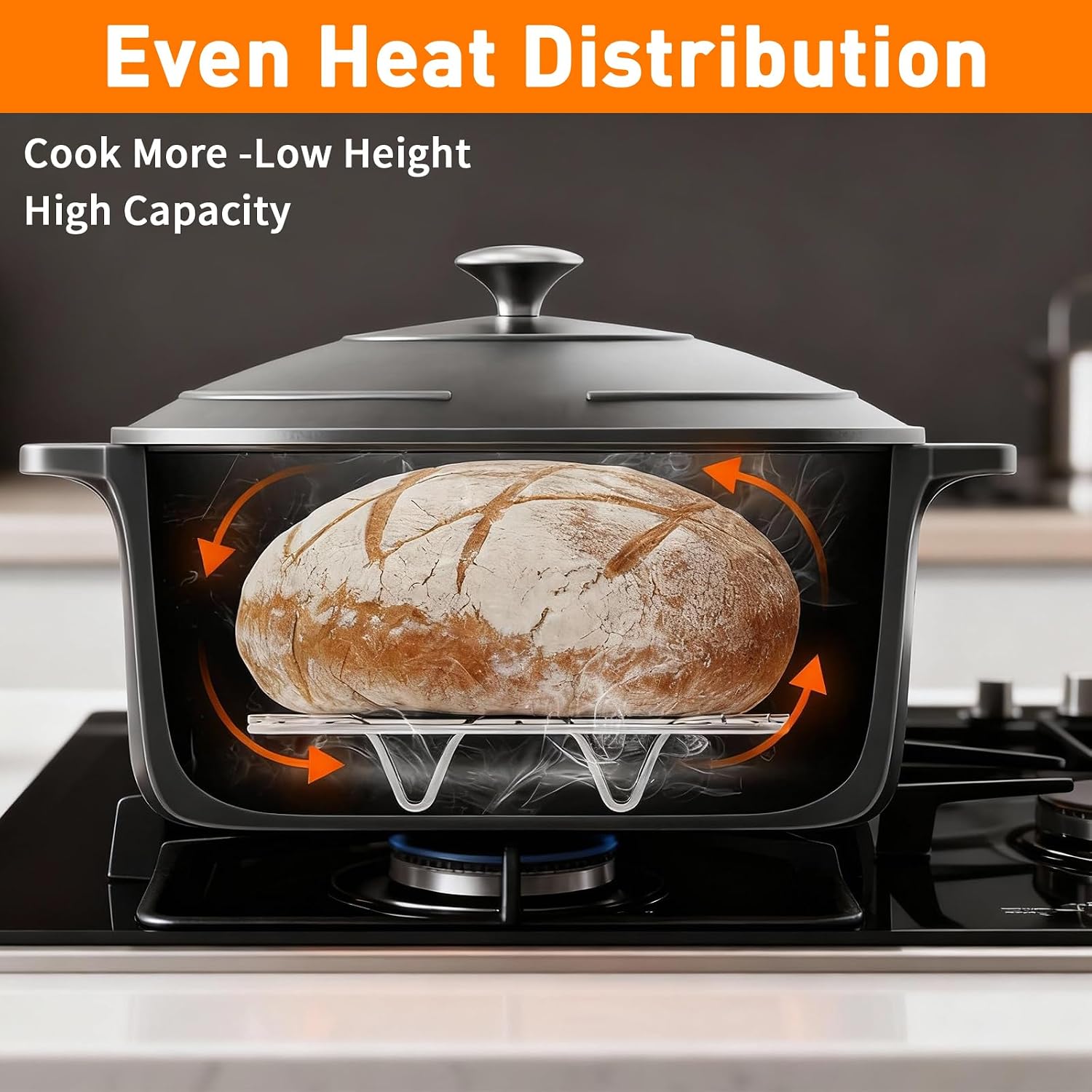 8 Inch Cooking Rack Round 304 Stainless Steel Cooling Racks Baking and Cooling Steaming Rack w Stand Cookware for Air Fryer Pressure Cooker Canning 2Pcs