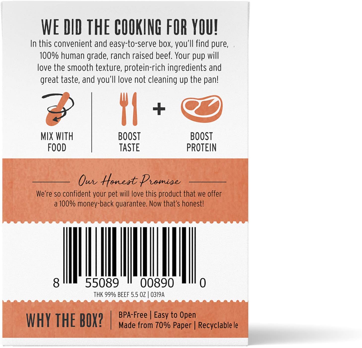 The Honest Kitchen Human Grade Wholemade™ Dehydrated Grain Free Dog Food – Complete Meal or Dog Food Topper – Chicken 4 lb (Makes 16 lbs)