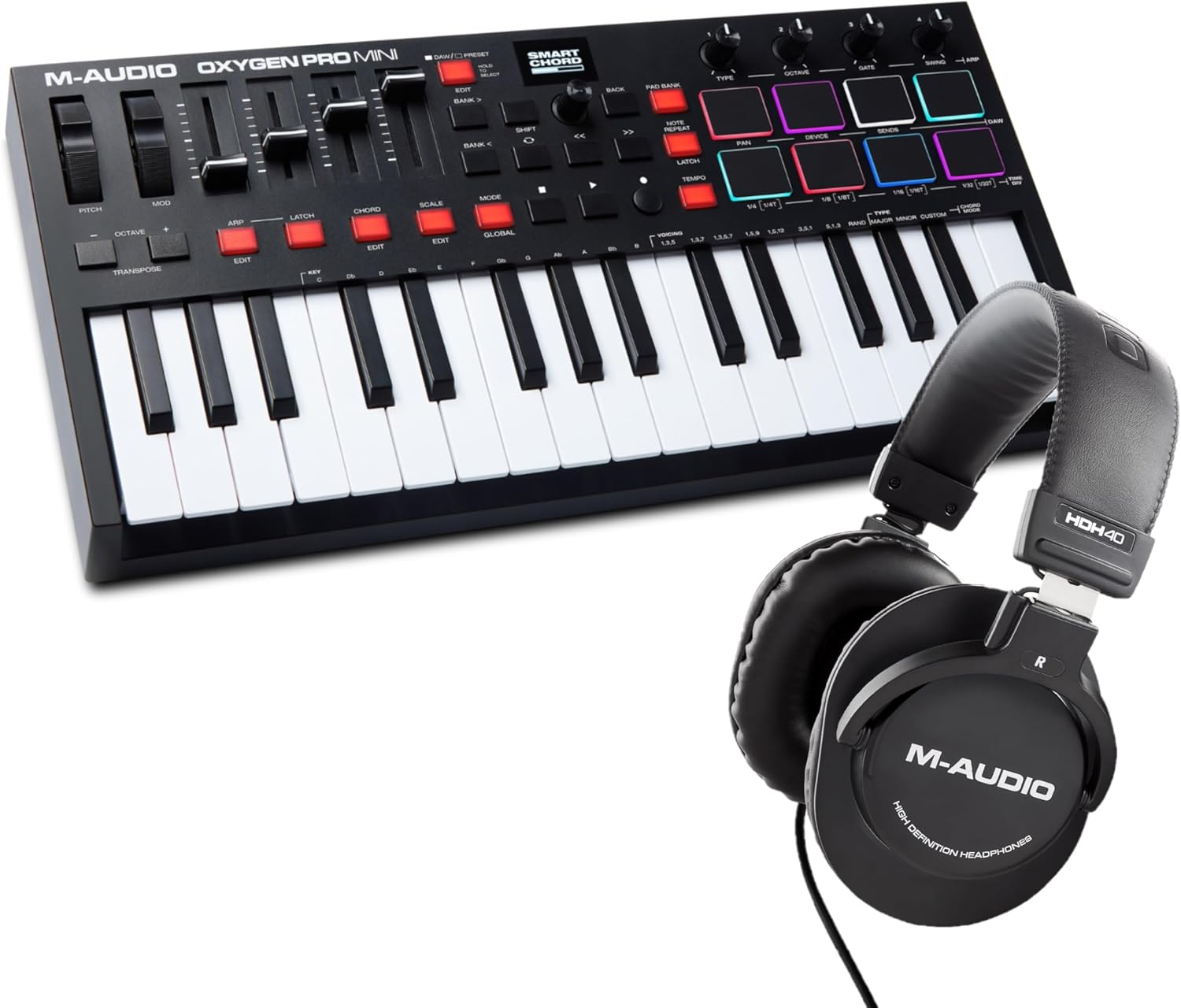M-AUDIO Oxygen Pro Mini 32 USB MIDI Keyboard Controller