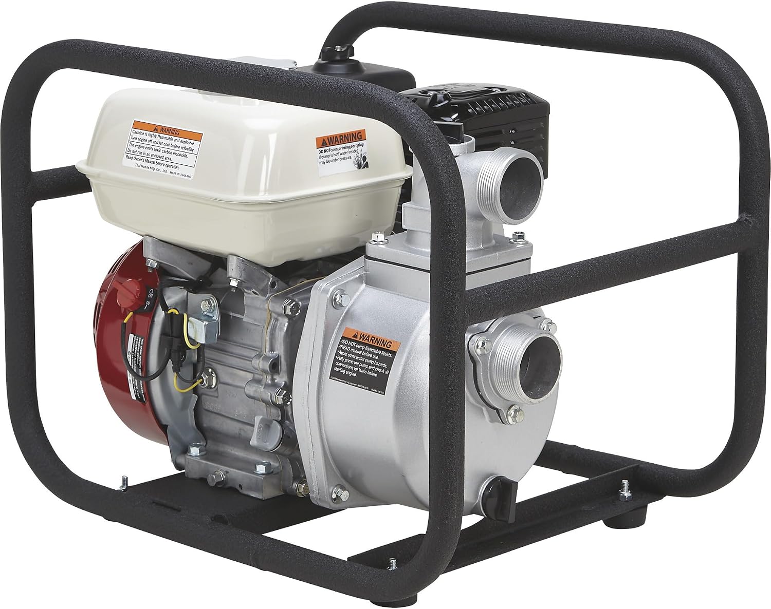 NorthStar Semi-Trash Pump, 23,040 GPH, 4in. Ports, 3/4in. Solids | High-capacity debris handling, Demanding dewatering, Water transfer, Jobsite-ready frame, Contractor-grade operation