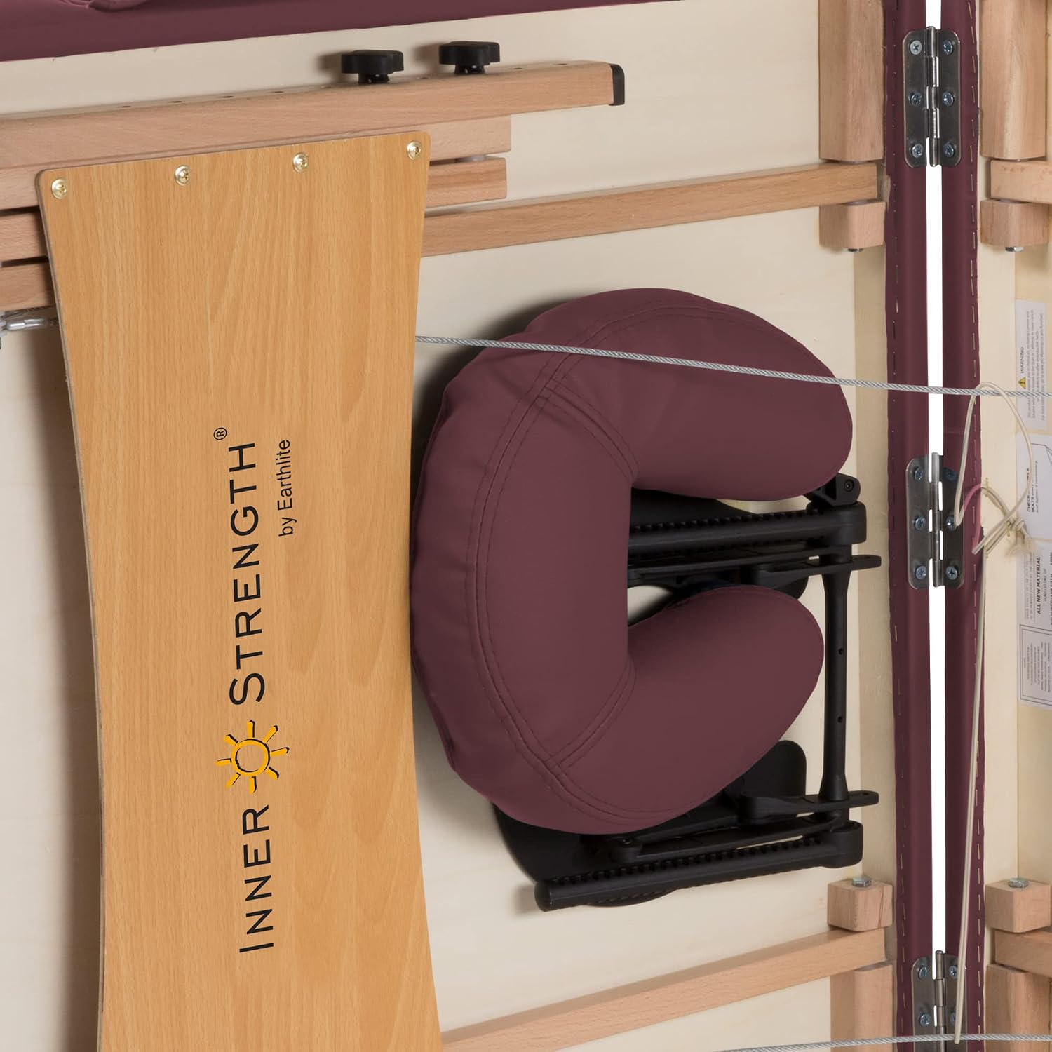 INNER STRENGTH Portable Massage Table Package ELEMENT – Incl. Deluxe Adjustable Face Cradle, Face Pillow & Carrying Case