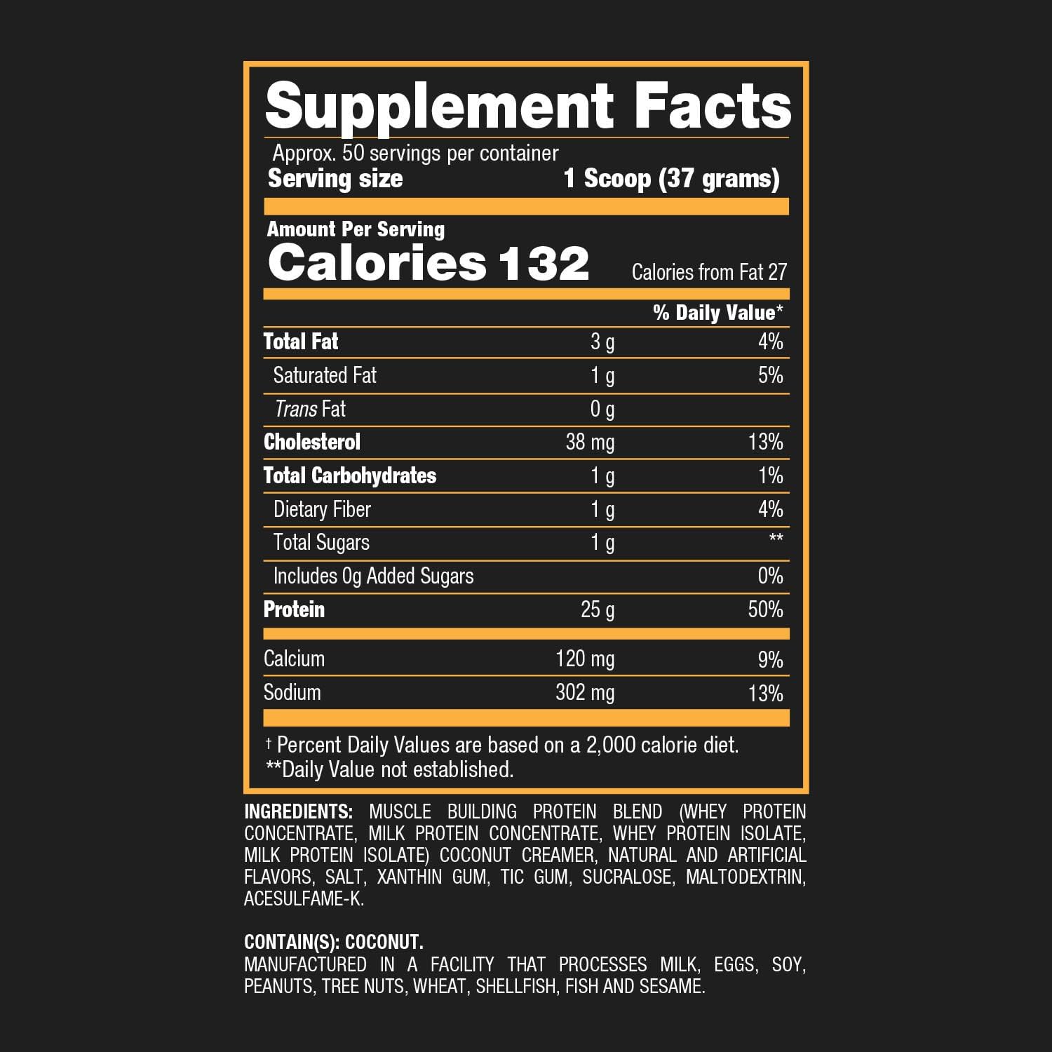 BPI Sports Whey HD Ultra Premium Protein Powder Isolate | Workout Whey Protein Powder For Men & Women for Muscle Gain | Milk Protein Concentrates | Chocolate Cookie/ Vanilla Caramel, 4.07 Pound