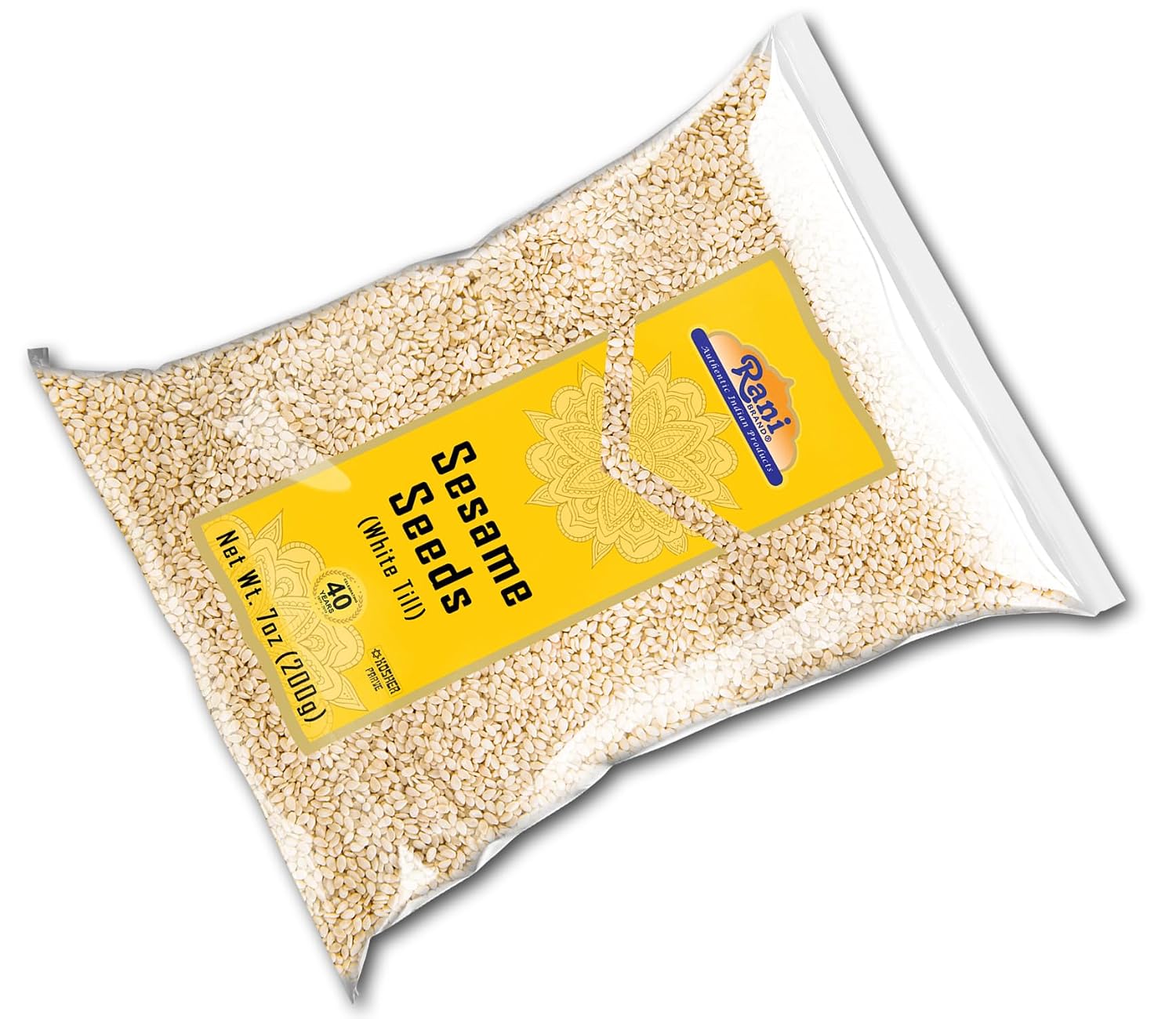 Rani Sesame Seeds Whole Brown, Raw (Till) 28oz (800gm) ~ All Natural | Gluten Friendly | NON-GMO | Vegan | Indian Origin
