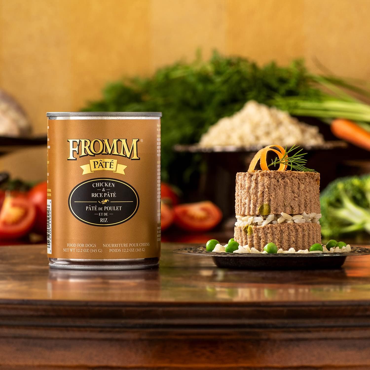 Fromm Venison & Lentil Pate Dog Food - Premium Wet Dog Food - Venison Recipe - Case of 12 Cans