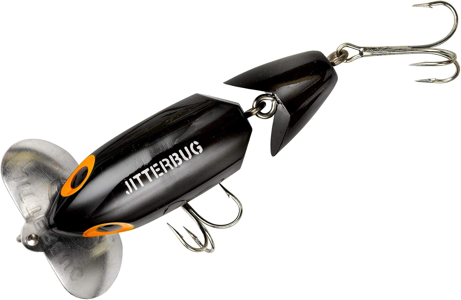 Arbogast Jitterbug Topwater Bass Fishing Lure - Excellent for Night Fishing