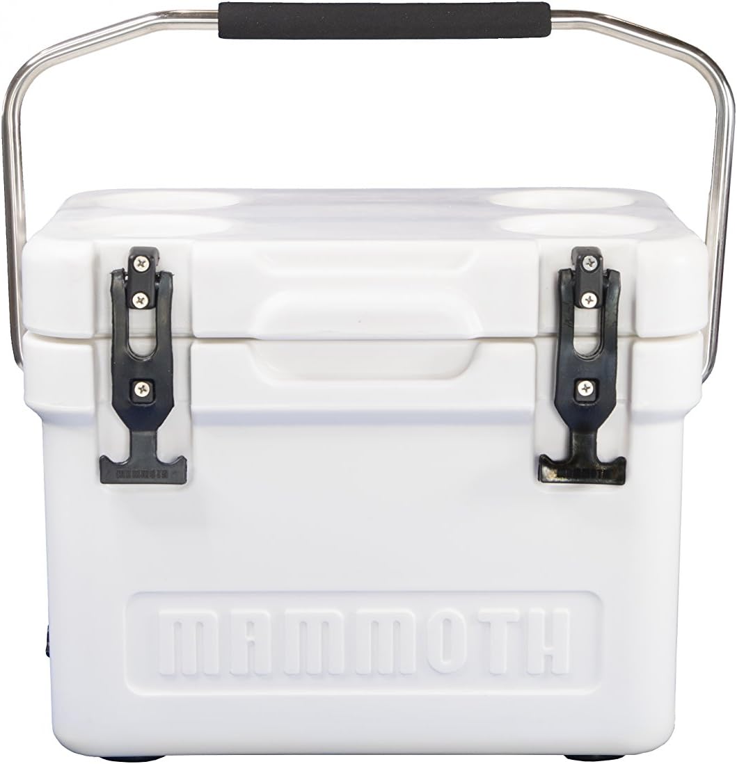 Mammoth Coolers Cruiser Series, Insulated Hard Ice Chest with Durable Double-Walled Rotomolded Construction, Great for On-The-Go Recreational Activities (Cruiser 20, Tan)
