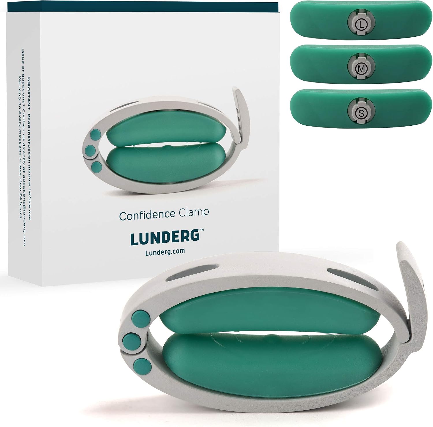 LUNDERG Confidence Clamp - The Original Incontinence Clamp for Men