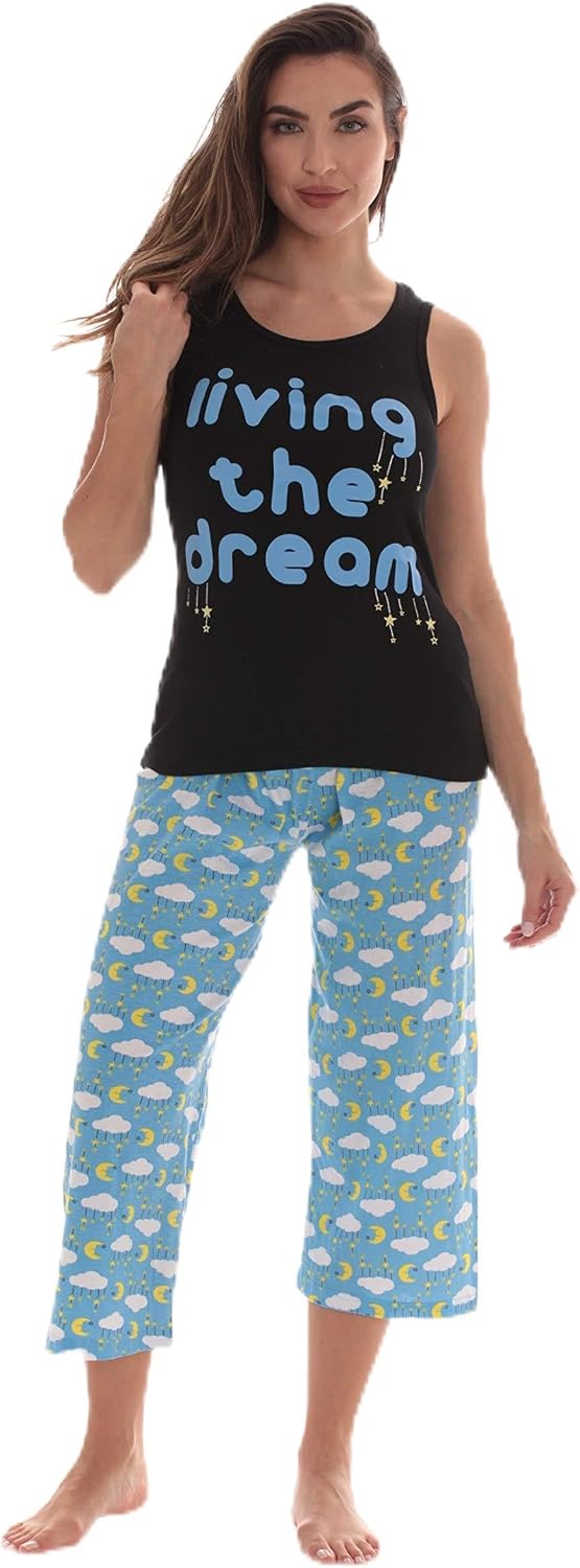 Just Love 100% Cotton Capri Sets Women Sleepwear