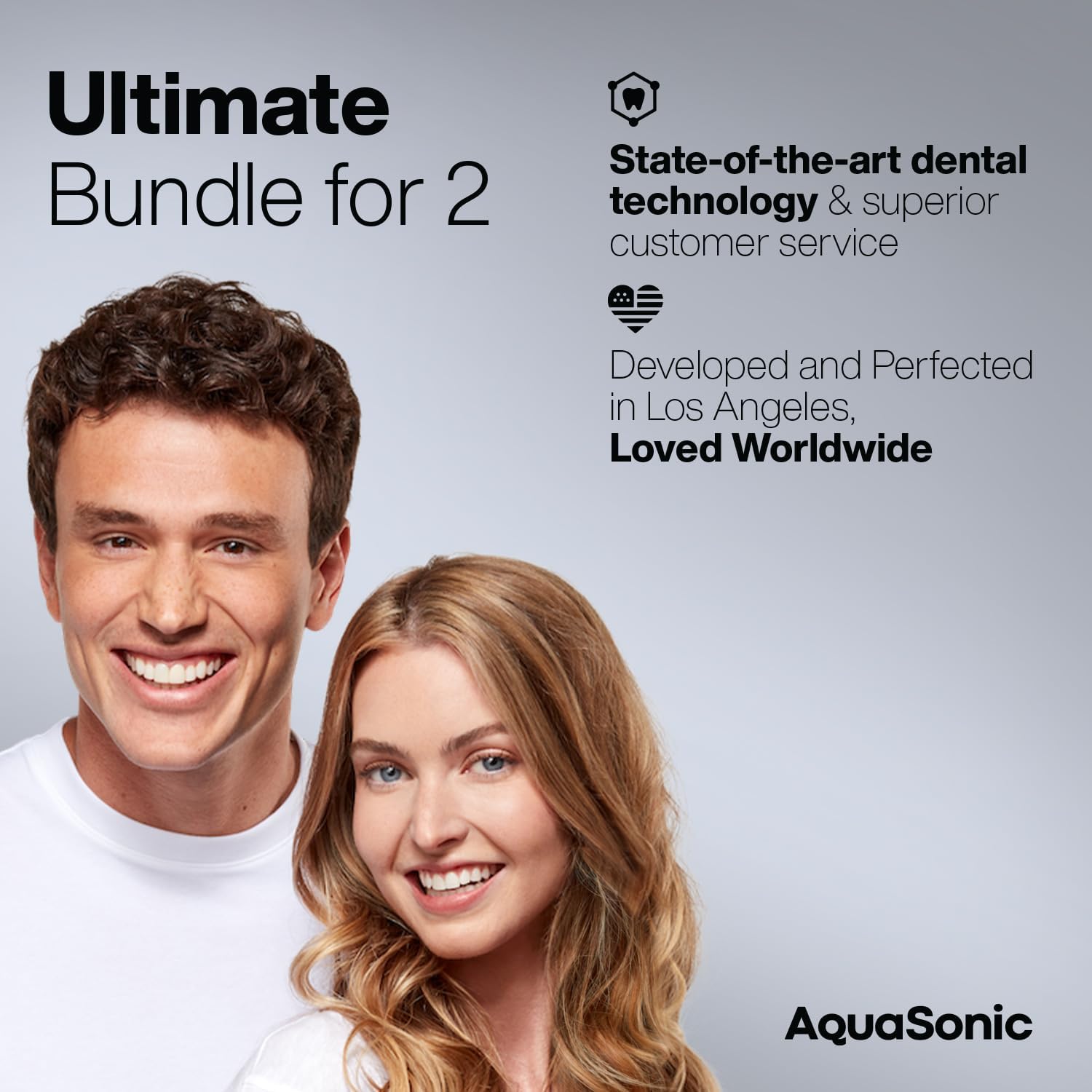 Aquasonic Duo - Dual Handle Ultra Whitening 40