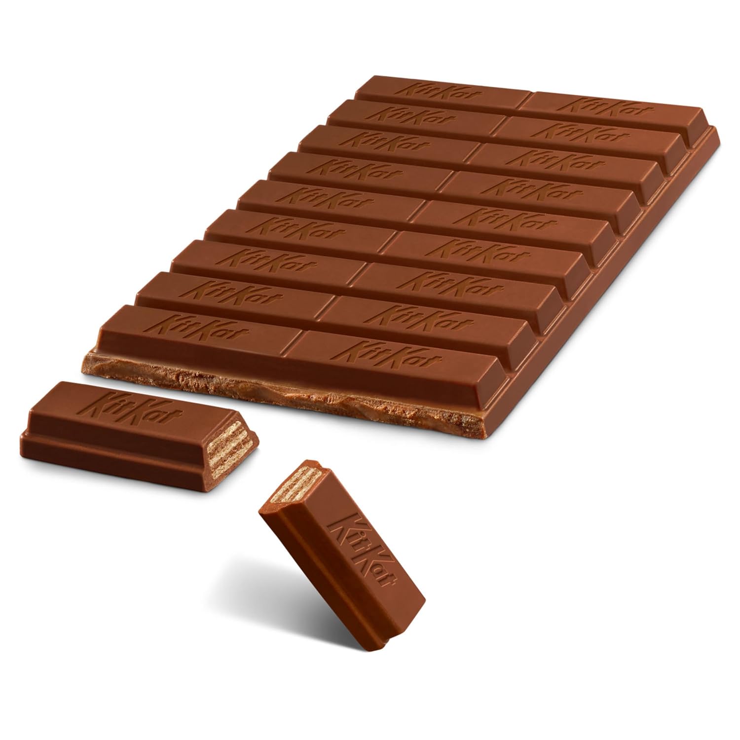 KIT KAT Milk Chocolate Wafer XL, Candy Bar, 4.3 oz (10 Pieces)