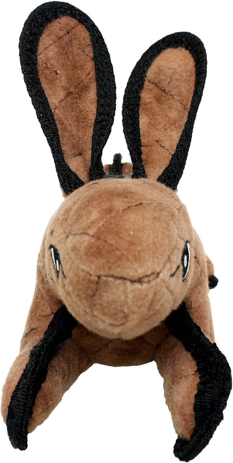 TUFFY® : Cow Dog Toy: Ultra Durable Plush Toy with Multiple Layers & Reinforced Seams, Washable and Floats, Original Construction