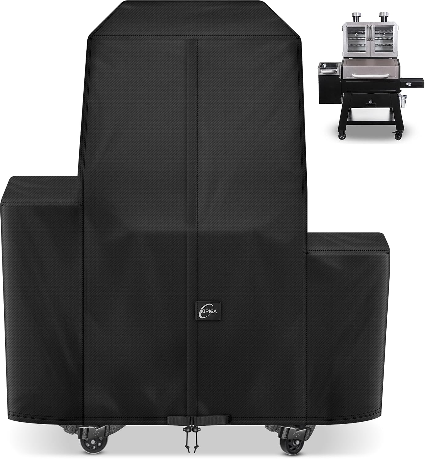 600D Vertical Smoker Cover for Pit Boss 3/4 / 5/7 Series, Waterproof Pellet Grill Cover, 73550, UV Resistant, No Tear, No Fading