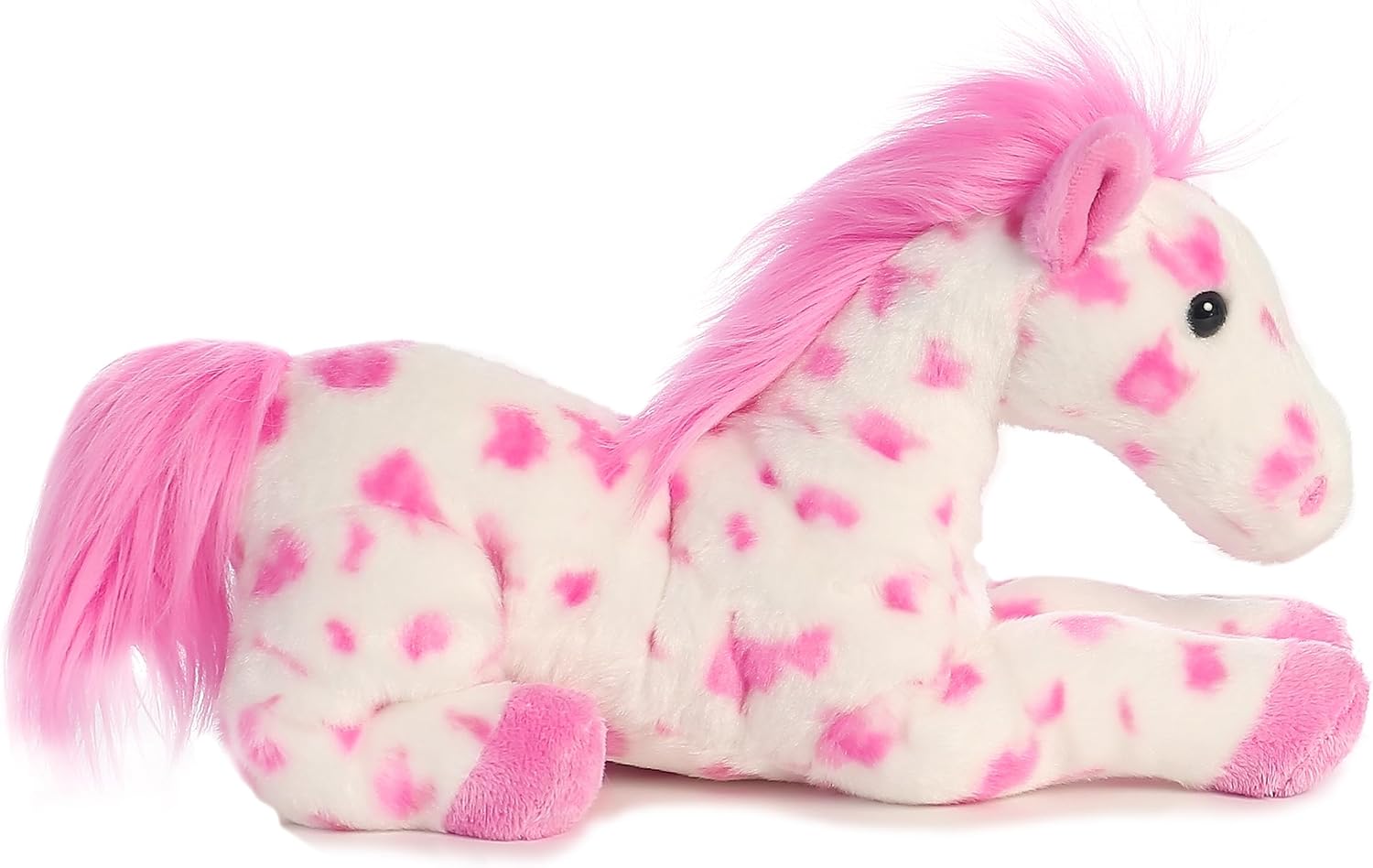 Aurora Flopsie 12" Dolly Adorable Stuffed Animal | Lifelike animal details in a relaxed resting pose