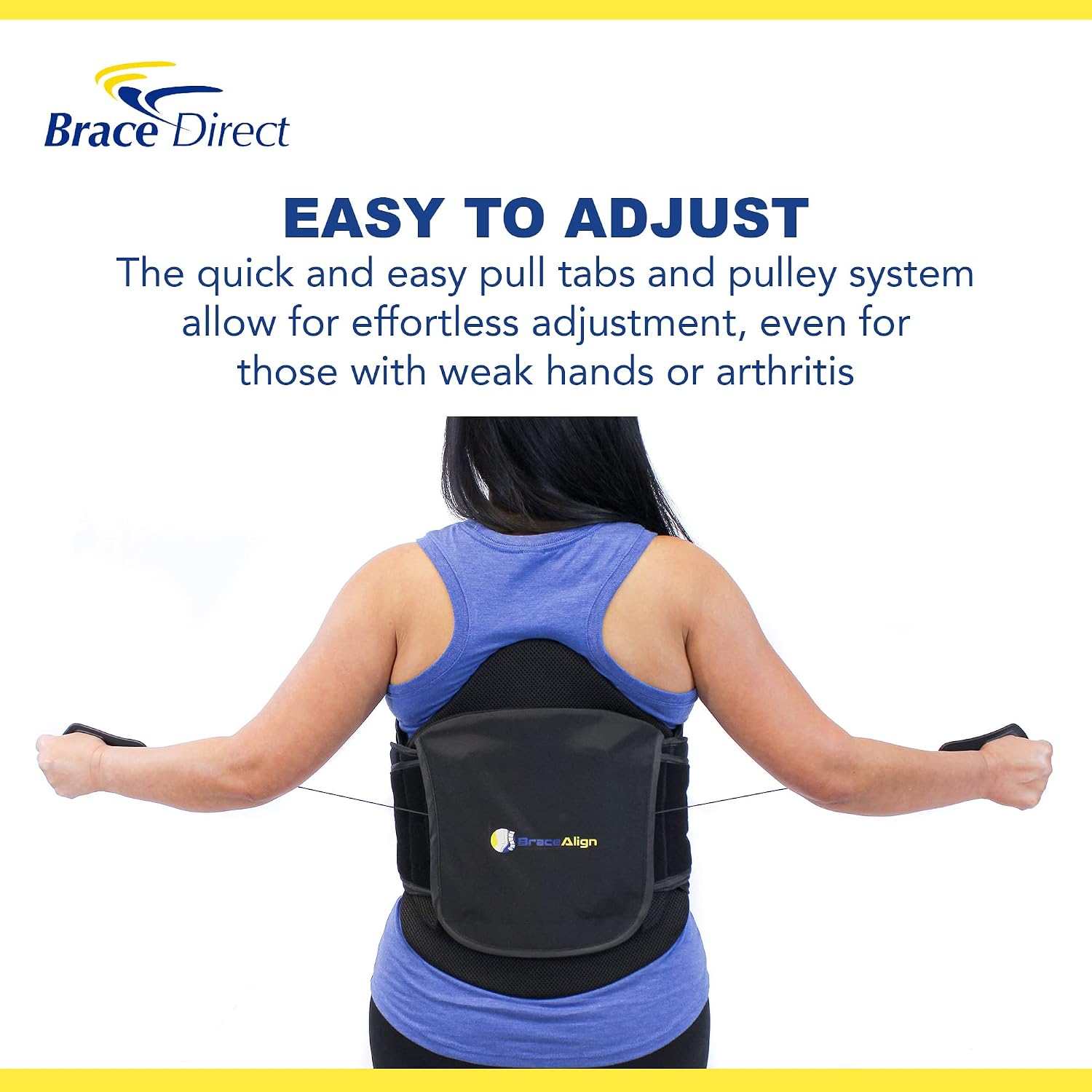VertebrAlign LSO, Lumbar Back Brace, Herniated Disc, L0650 | Adjustable lumbar support brace eases bulging disc, sciatica, spinal stenosis & post-op back pain. Men & women. L0631, L0648