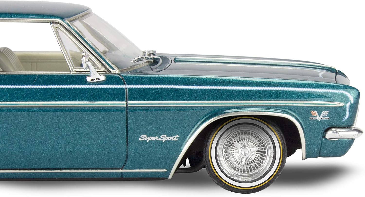 Revell 1966 Chevy Impala SS Plastic Car Model Building Kit - 1:25 Scale