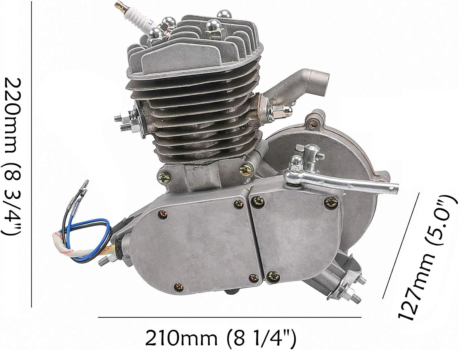 Upgraded Complete 2-Stroke 80cc Motorized Bike Bicycle Cycle Petrol Gas Motor Engine Kit