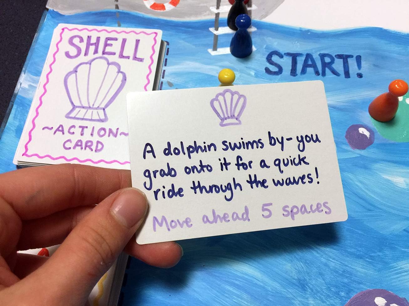 Create Your Own Opoly Board Game Kit with Blank Board & Game Pieces